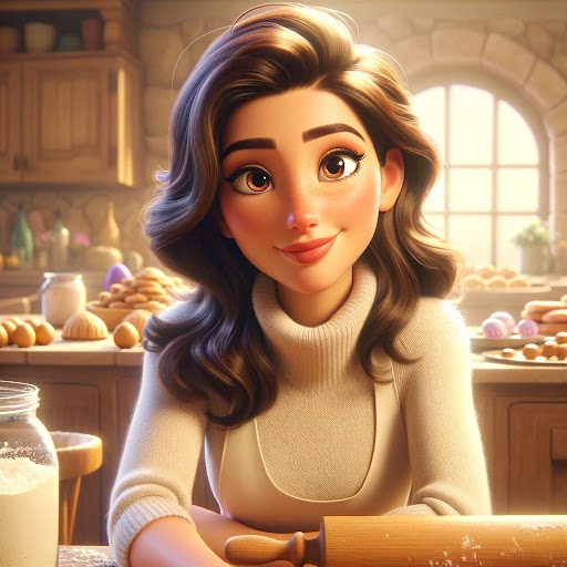 Representación IA de la Contable de Mklab gestionando los recursos financieros del laboratorio de ideas